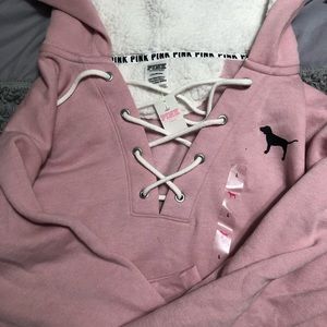 Pink by victoria’s secret fleece sweatshirt